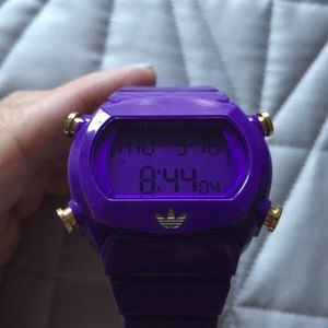 Purple Adidas watch